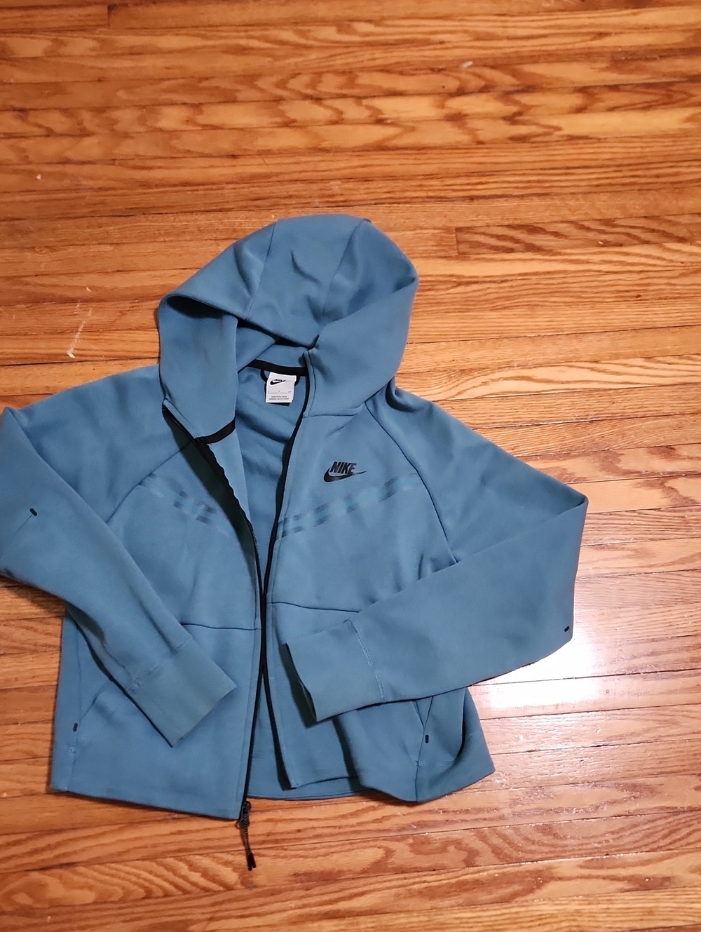 Nike Teal Full-Zip Hooded Jacket